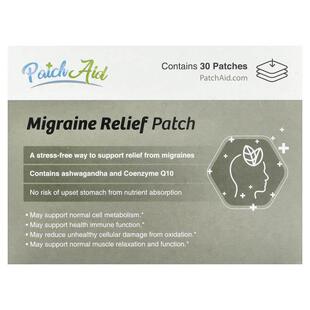 PatchAid,Migraine Relief Patch, 30 Patches
