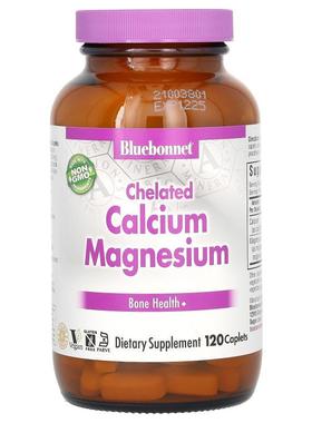 Bluebonnet Nutrition,钙镁螯合物，120 粒