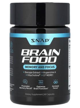 Snap Supplements,食品，60 粒胶囊