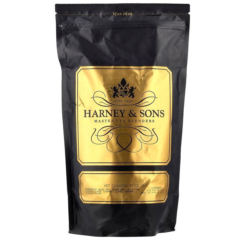 Harney&amp;Sons红茶热辣肉桂香料散叶袋泡茶英式冲泡下午茶进口