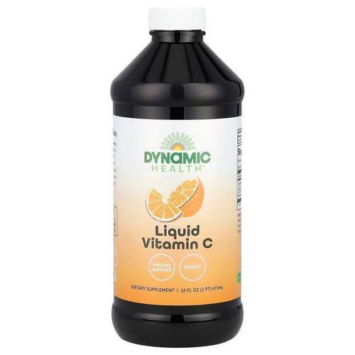Dynamic Health,液体维生素 C，天然柑橘味，16 盎司（473 毫升）