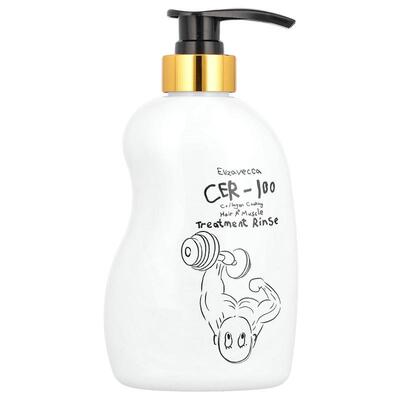 伊丽莎白,CER-100 胶原蛋白涂层头发 + 肌肉护理液，16.9 液量盎5