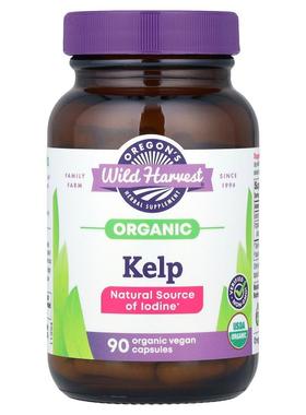 Oregon's Wild Harvest,海带，90 粒全素胶囊