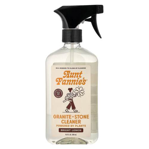 Aunt Fannie's,Granite + Stone Cleaner, Bright Lemon, 16.9 fl