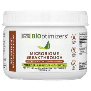 BIOptimizers,Microbiome Breakthrough，益生元 + 益生菌 + 益生