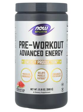 诺奥,运动系列，锻炼前高级能量提升配方，西瓜味，21.16 盎司（6