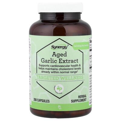 Vitacost Synergy陈年大蒜提取物（含大豆卵磷脂）草本补充剂