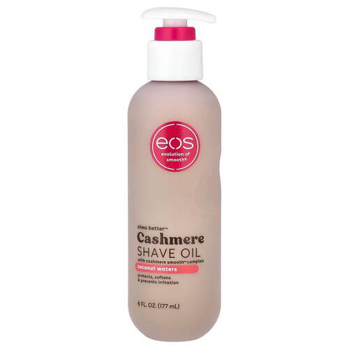 EOS,Cashmere Shave Oil, Coconut Waters, 6 fl oz (177 ml)
