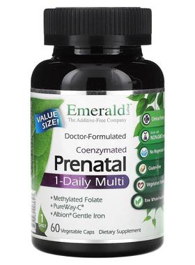 Emerald Laboratories,COENZYMATED 产前每日 1 次多维生素