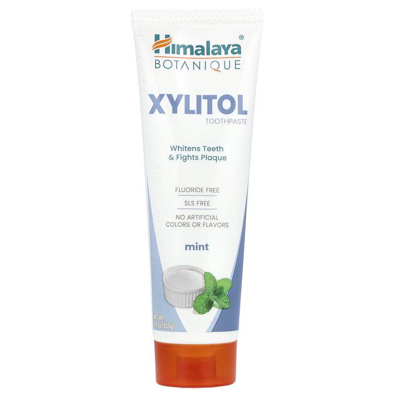 Himalaya,木糖醇牙膏，薄荷味，4 盎司（113 克）