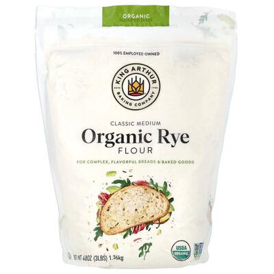 King Arthur Flour,有机，经典黑麦面粉