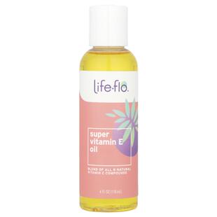 Life-flo,超级维生素 E 油，5,000 国际单位，4 液量盎司（118 毫