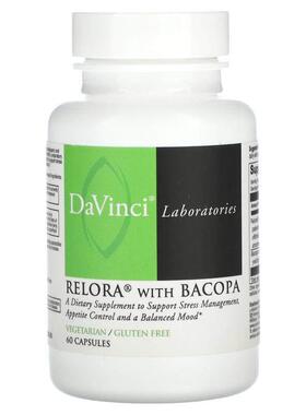 DaVinci Laboratories,含假马齿苋的 Relora，60 粒胶囊