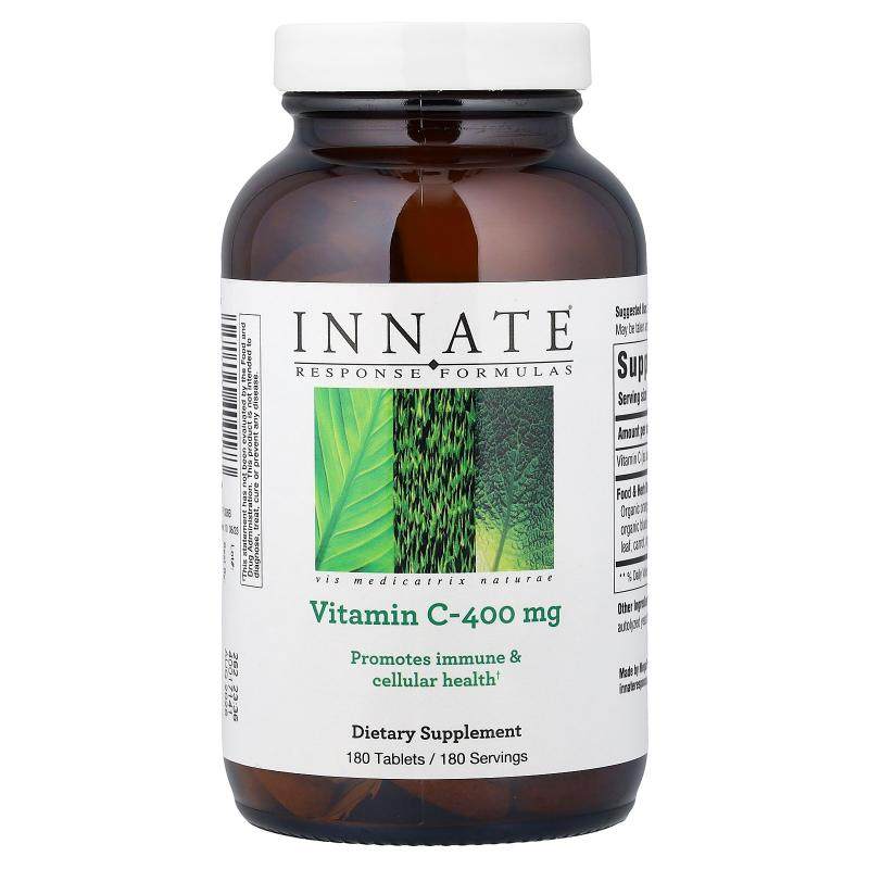 Innate Response Formulas,维生素 C-400，180 片装