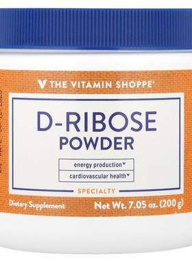 The Vitamin Shoppe,D-核糖粉，7.05 盎司（200 克）