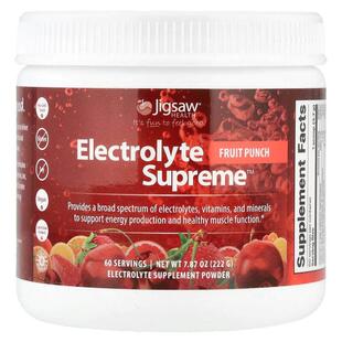 Jigsaw Health,Electrolyte Supreme™，混合水果味，7.87 盎司（2