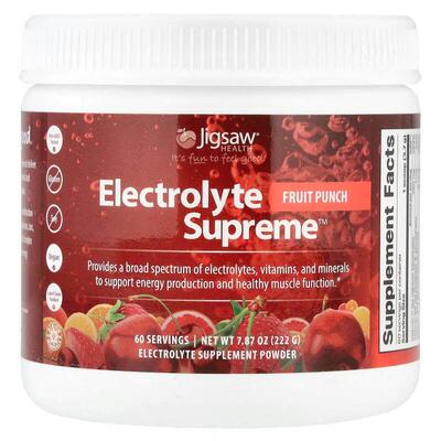 Jigsaw Health,Electrolyte Supreme™，混合水果味，7.87 盎司（2