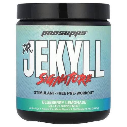 ProSupps,Dr. Jekyll 招牌训练前营养粉蓝莓柠檬汽水味