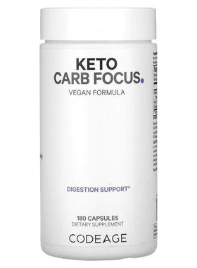 Codeage,Keto Carb Focus，180 粒胶囊
