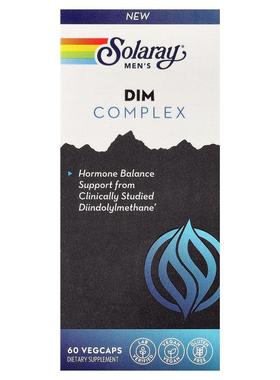 Solaray,Men's DIM Complex, 60 VegCaps
