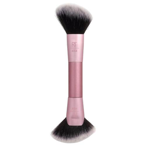 Real Techniques,Angled Fan Finishing Brush, 1 Brush