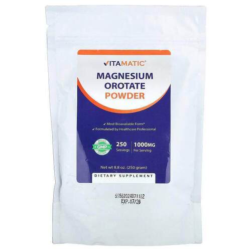 Vitamatic,Magnesium Orotate Powder, 8.8 oz (250 g)