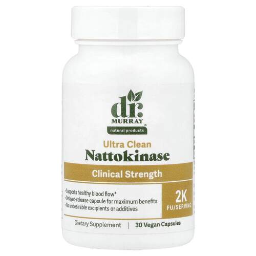 Dr. Murray's,Nattokinase, 2,000 FU, 30 Vegan Capsules