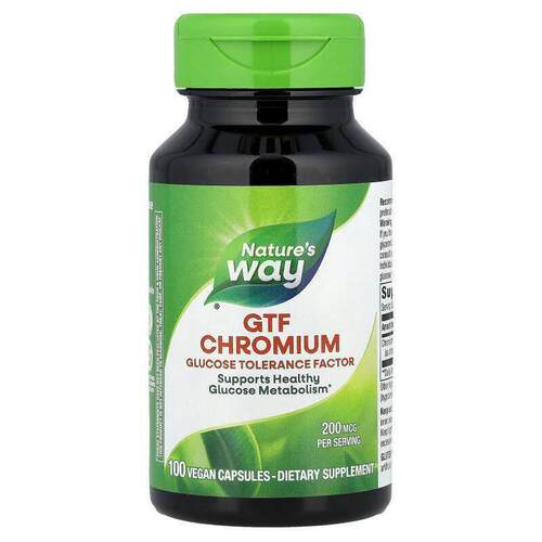 然萃维,GTF Chromium，100粒素食胶囊
