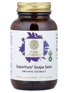 Pure Synergy,SuperPure® 葡萄籽，60 粒胶囊