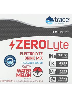 Trace,TM Sport，ZeroLyte，电解质混合饮品，咸西瓜味