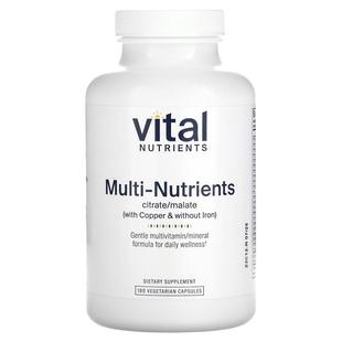180 多营养素 粒素食胶囊 Nutrients Vital