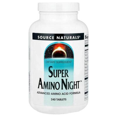 源美,Super Amino Night夜间氨基酸补充片，240片
