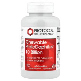 Balance 可咀嚼 ProtoDophilus™ Protocol 亿 Life 100 for