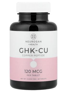 Neurogan Health,铜肽 GHK-CU，120 微克，60 片，0.52 盎司（15