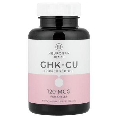 Neurogan Health,铜肽 GHK-CU，120 微克，60 片，0.52 盎司（15