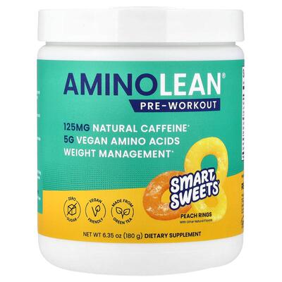 RSP Nutrition,Amino Lean® 锻炼前，桃味软糖，6.35 盎司（180