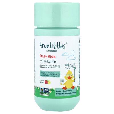 True Grace,True Littles®, Daily Kids Multivitamin Gummies, S