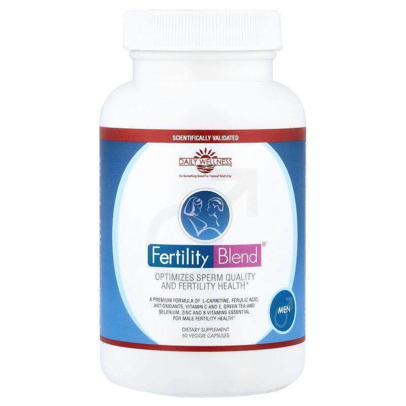 Daily Wellness Company,男性生育支持混合配方&reg;，60 粒素食胶囊