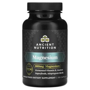 Ancient Nutrition,镁,300 毫克,90 粒胶囊(每粒胶囊 100 毫克