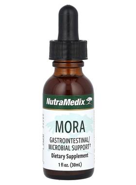 NutraMedix,Mora，胃肠道/微生物支持，1 液量盎司（30 毫升）