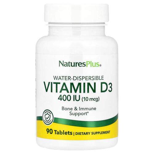 NaturesPlus,水分散维生素 D3