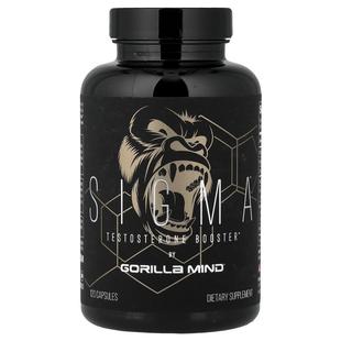 Gorilla Mind LLC,Sigma™, Testosterone Booster, 120 Capsules