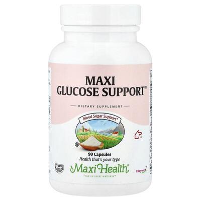 Maxi Health,Maxi Glucose Support™, 90 Capsules