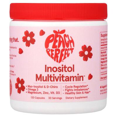 Peach Perfect,Inositol Multivitamin™, 120 Capsules
