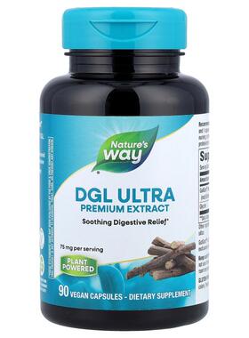 然萃维,DGL Ultra，优质提取物，90 粒全素食胶囊