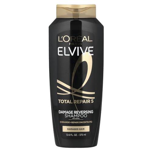 欧莱雅,Elvive，多面&nbsp;5，损伤修护洗发水，受损发质，12.6 3