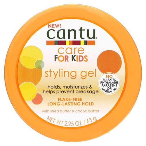 Cantu,关怀儿童，打理和定型啫喱，2.25 盎司（63 克）