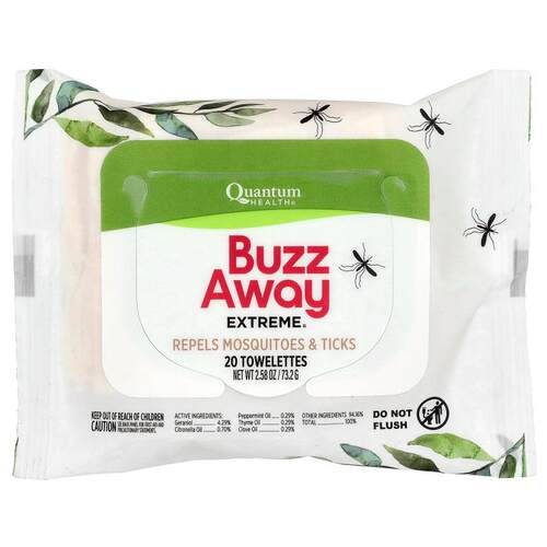 Quantum Health,Buzz Away Extreme®, Repels Mosquitoes & Ticks