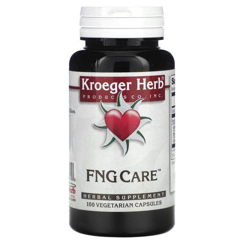 Kroeger Herb Co,FNG 护理，100 粒素食胶囊