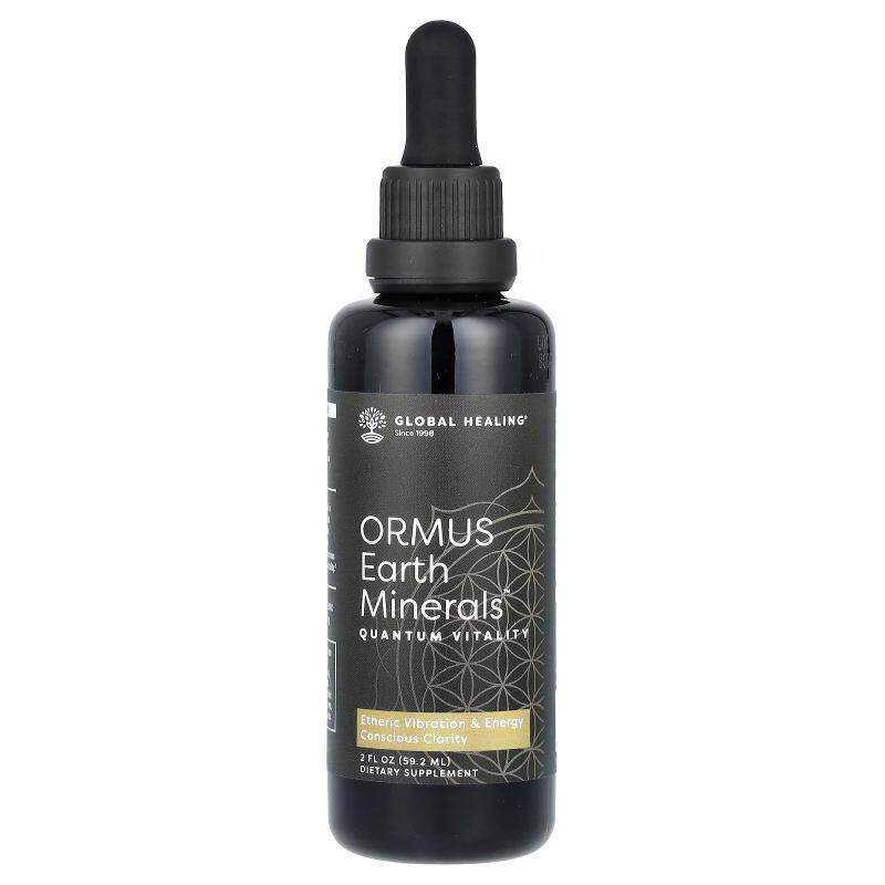 Global Healing,ORMUS Earth 矿物质，2 液量盎司（59.2 毫升）